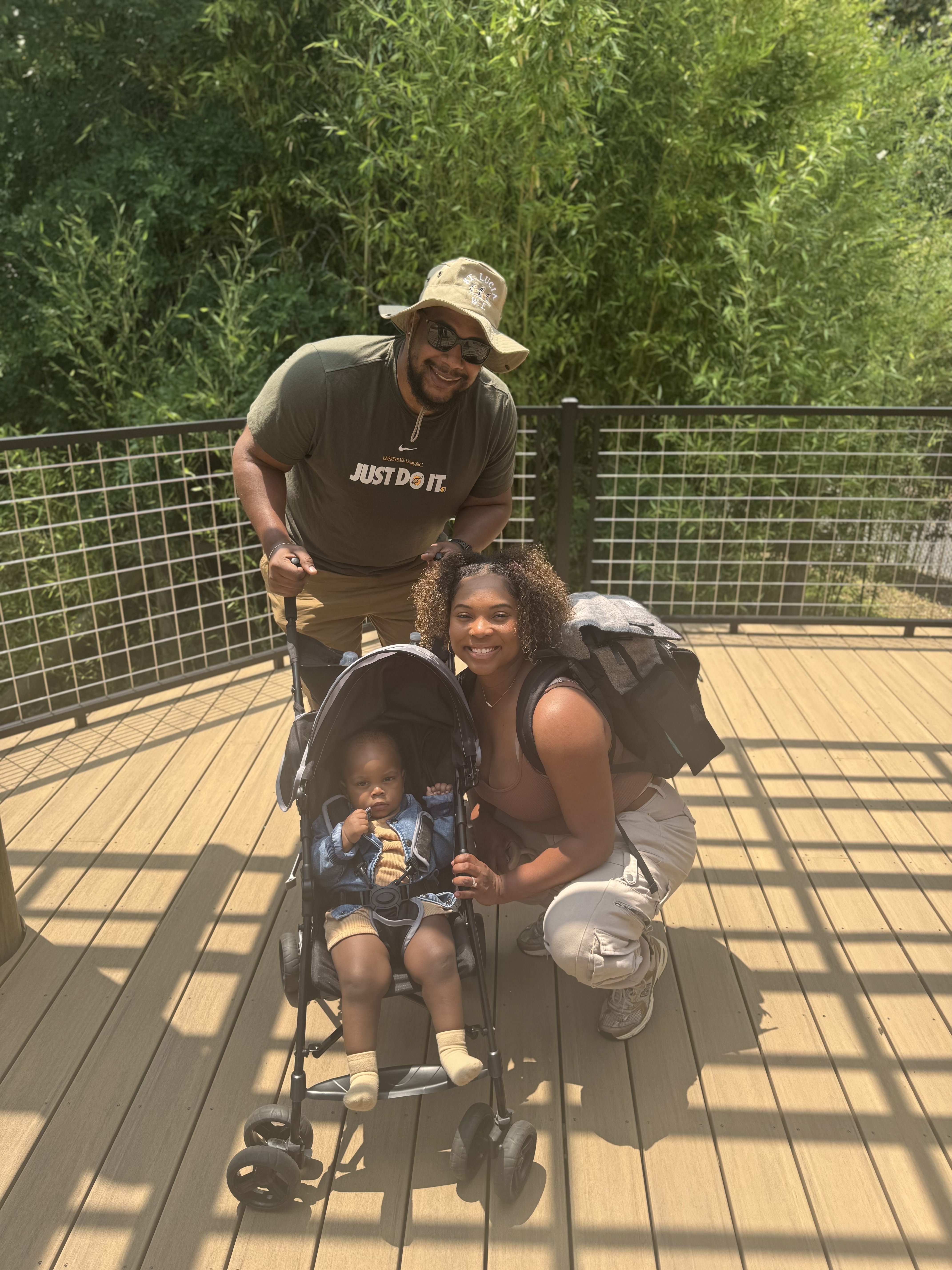 Andrew Quash with family smiling together